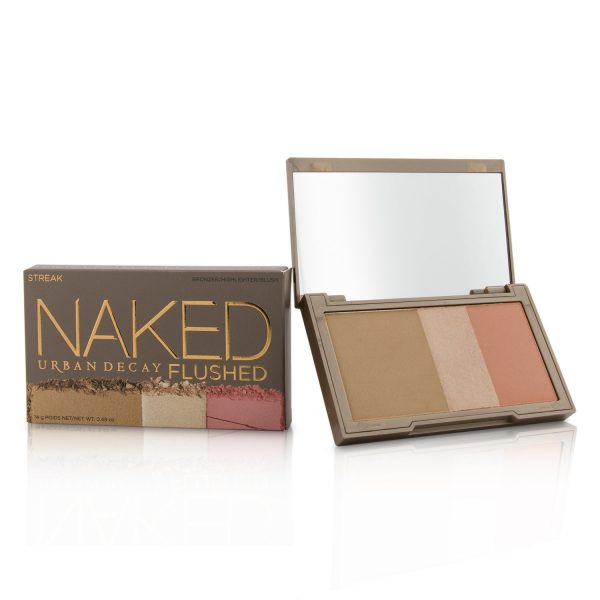 Urban Decay Naked Flushed - Streak (1x Blush, 1x Bronzer, 1x Highlighter)  14g 0.49oz Fashion