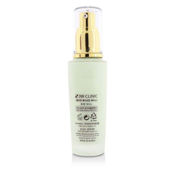 3W Clinic Collagen Make Up Base - (Green)  50ml 1.67oz Cheap