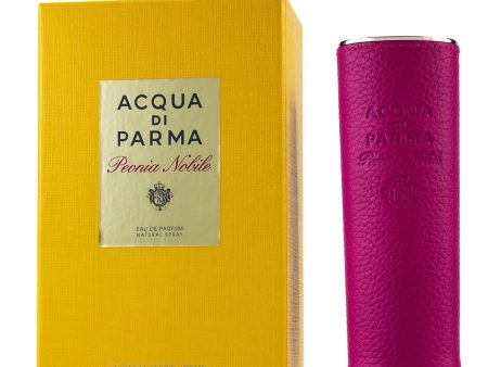 Acqua Di Parma Peonia Nobile Leather Purse Spray Eau De Parfum  20ml 0.7oz For Sale