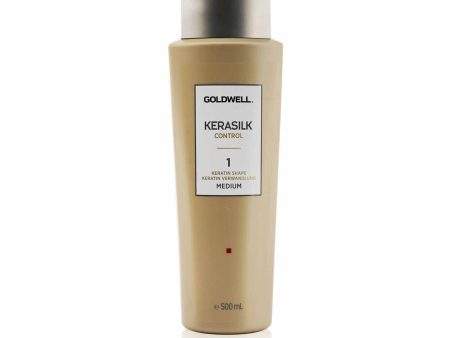 Goldwell Kerasilk Control Keratin Shape 1 - # Medium  500ml 16.9oz Online