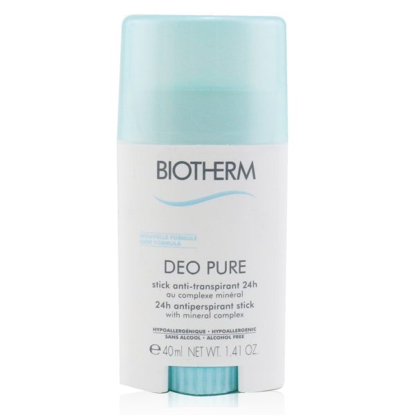 Biotherm Deo Pure Antiperspirant Stick  40ml 1.41oz Supply