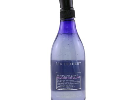 L Oreal Professionnel Serie Expert - Blondifier Gloss Acai Polyphenols Resurfacing and Illuminating System Shampoo (For Blonde Hair)  500ml 16.9oz For Discount