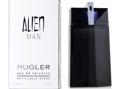 Thierry Mugler (Mugler) Alien Man Eau De Toilette Refillable Spray  100ml 3.4oz For Cheap