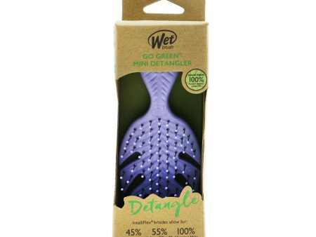 Wet Brush Go Green Mini Detangler - # Purple  1pc For Cheap