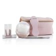 Tweezerman Bright Complexion Prep Set: Complexion Cleansing Brush + Bright Complexion Facial Dermaplaner + No Slip Skincare Tool + Bag  3pcs + 1 Bag Sale