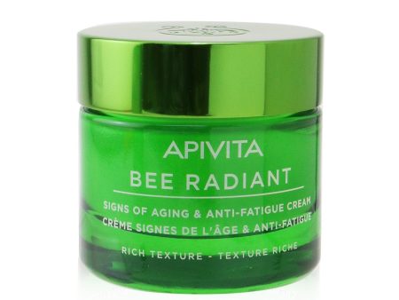 Apivita Bee Radiant Signs Of Aging & Anti-Fatigue Cream - Rich Texture  50ml 1.69oz on Sale