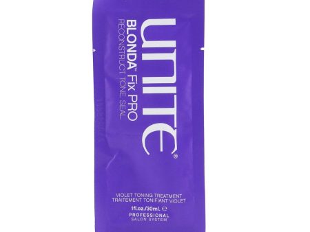 Unite BLONDA Fix PRO Violet Toning Treatment (Salon Product)  24x30ml 1oz Online Sale