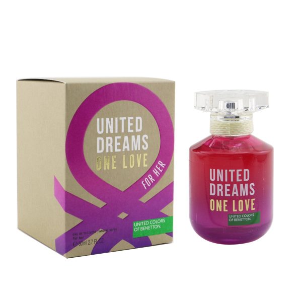 Benetton United Dreams One Love Eau De Toilette Spray (2019 Edition)  80ml 2.7oz Discount