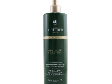 Rene Furterer Absolue Kèratine Renewal Care Repairing Shampoo - Damaged, Over-Processed Hair (Salon Product)  600ml 20.2oz Hot on Sale