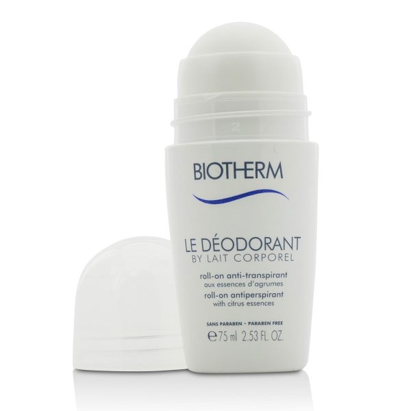 Biotherm Le Deodorant By Lait Corporel Roll-On Antiperspirant  75ml 2.5oz Cheap