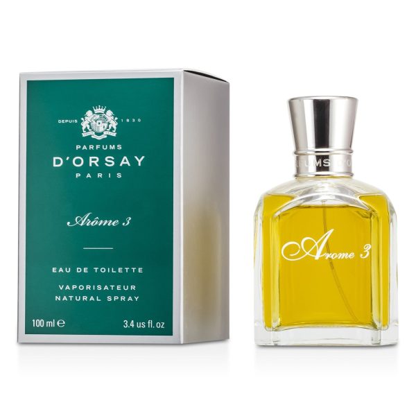 Parfums D Orsay Arome 3 Eau De Toilette Spray  100ml 3.4oz Supply