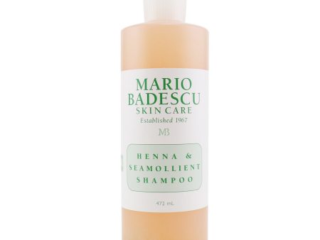 Mario Badescu Henna & Seamollient Shampoo (For All Hair Types)  472ml 16oz Fashion