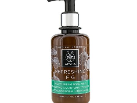 Apivita Refreshing Fig Moisturizing Body Milk  200ml 6.38oz on Sale