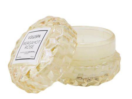 Voluspa Macaron Candle - Bergamot Rose  51g 1.8oz Online Hot Sale