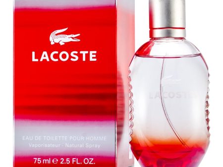 Lacoste Lacoste Red Edt Spray (Style In Play)  75ml 2.5oz For Discount