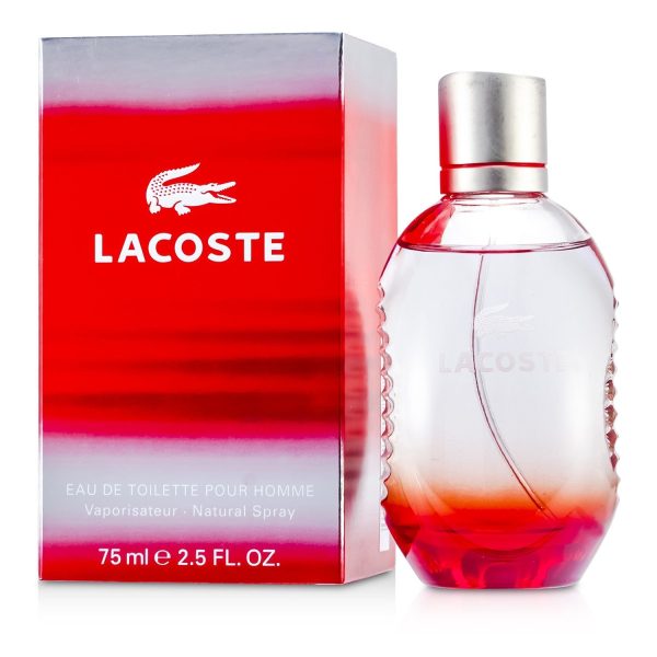 Lacoste Lacoste Red Edt Spray (Style In Play)  75ml 2.5oz For Discount