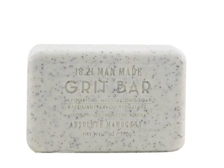 18.21 Man Made Grit Bar - Exfoliating, Moisturizing Soap - # Absolute Mahogany  198g 7oz Fashion