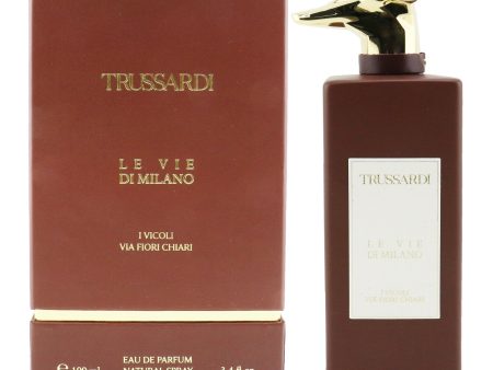 Trussardi I Vicoli Via Fiori Chiari Eau De Parfum Spray  100ml 3.4oz Cheap