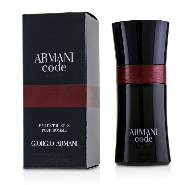 Giorgio Armani Armani Code A-List Eau De Toilette Spray  50ml 1.7oz Online Hot Sale