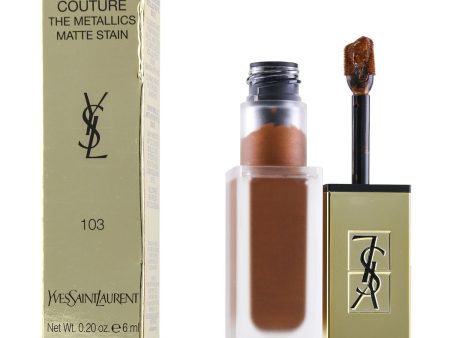 Yves Saint Laurent Tatouage Couture The Metallics - # 103 Tribal Copper  6ml 0.2oz on Sale