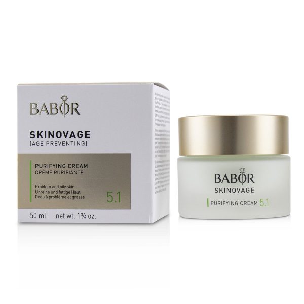 Babor Skinovage [Age Preventing] Purifying Cream 5.1 - For Problem & Oily Skin  50ml 1.7oz Hot on Sale