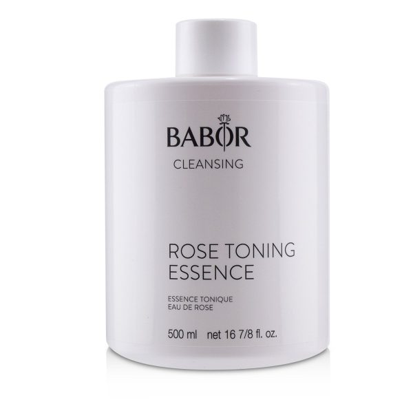 Babor CLEANSING Rose Toning Essence (Salon Size)  500ml 16.7oz For Sale