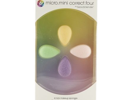 BeautyBlender Micro Mini Correct Four Kit (4x Mini Blender)  4pcs Online Sale