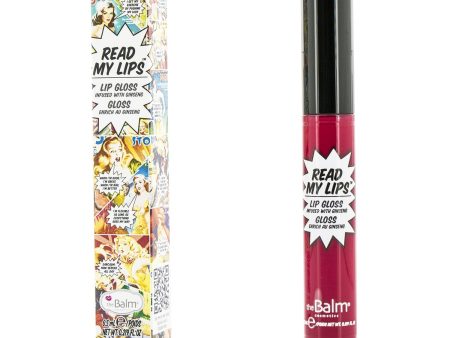 TheBalm Read My Lips (Lip Gloss Infused With Ginseng) - #Hubba Hubba!  6.5ml 0.219oz Cheap