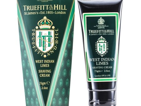 Truefitt & Hill West Indian Limes Shaving Cream (Travel Tube)  75g 2.6oz Online