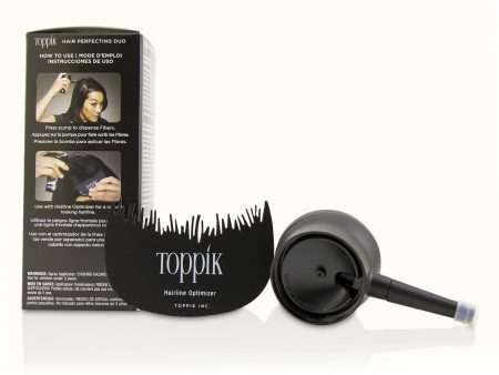 Toppik Hair Perfecting Duo : 1x Spray Applicator + 1x Hairline Optimizer  2pcs Online Hot Sale