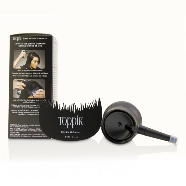 Toppik Hair Perfecting Duo : 1x Spray Applicator + 1x Hairline Optimizer  2pcs Online Hot Sale