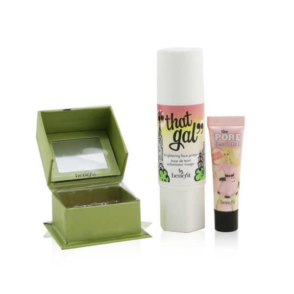 Benefit Pinks Charming Set (1x That Gal Primer, 1x Mini The Porefessional Pearl Primer, 1x Mini Face Powder)  3pcs Online Sale