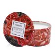 Voluspa 2 Wick Tin Candle - Blackberry Rose Oud  170g 6oz For Discount