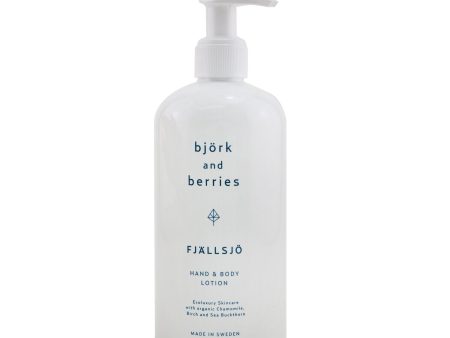 Bjork & Berries Fjallsjo Hand & Body Lotion  400ml 13.5oz Cheap