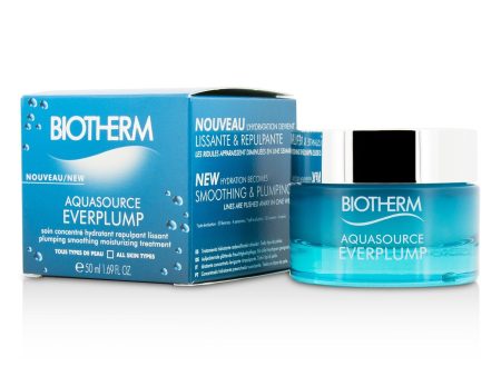 Biotherm Aquasource Everplump Plumping Smoothing Moisturizing Treatment  50ml 1.69oz For Sale