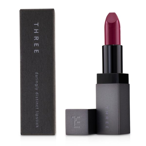 THREE Daringly Distinct Lipstick - # 05 Dare 2B Darling (Nostalgic Rosy Raspberry)  4g 0.14oz For Sale