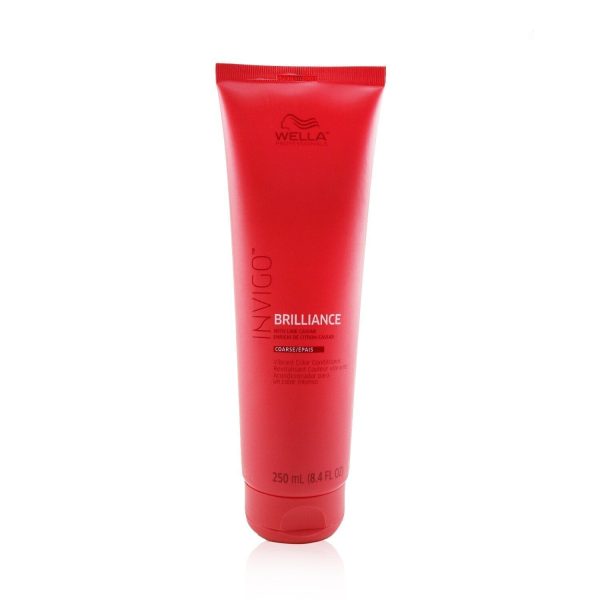 Wella Invigo Brilliance Vibrant Color Conditioner - # Coarse  1000ml 33.8oz Supply