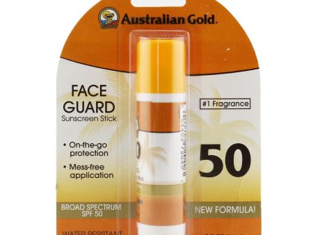 Australian Gold Face Guard Sunscreen Stick SPF 50  14g 0.5oz Online Hot Sale