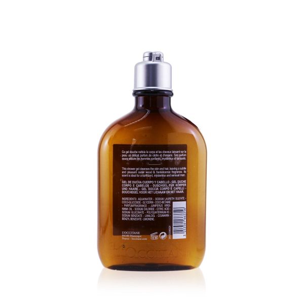 L Occitane Eau Des Baux For Men Shower Gel  250ml 8.4oz Online