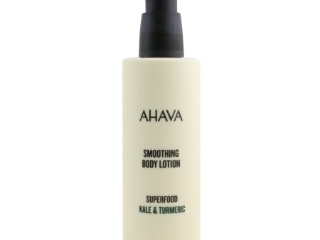 Ahava Superfood Kale & Turmeric Smoothing Body Lotion  250ml 8.5oz Online Sale