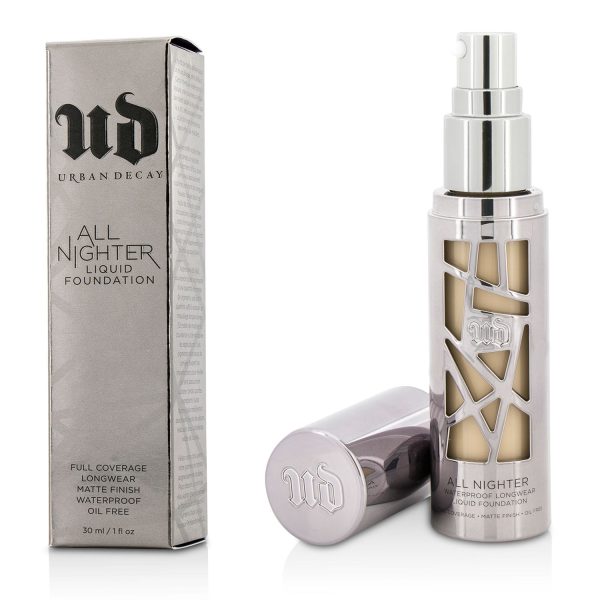 Urban Decay All Nighter Liquid Foundation - # 2.0  30ml 1oz Supply