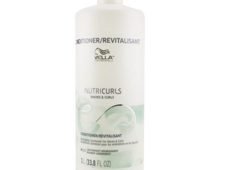 Wella Nutricurls Detangling Conditioner (For Waves & Curls)  1000ml 33.8oz For Cheap