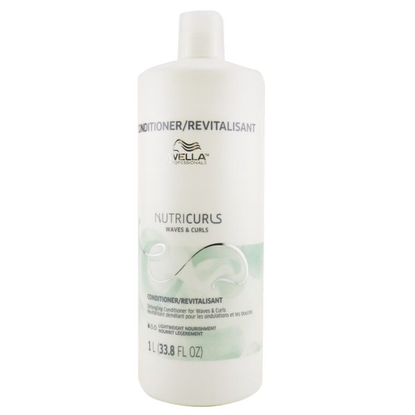 Wella Nutricurls Detangling Conditioner (For Waves & Curls)  1000ml 33.8oz For Cheap