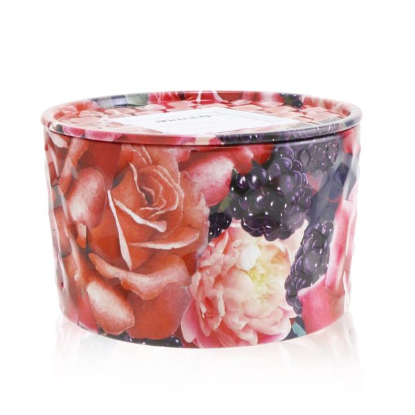 Voluspa 2 Wick Tin Candle - Blackberry Rose Oud  170g 6oz For Discount