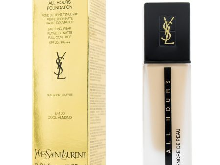 Yves Saint Laurent All Hours Foundation SPF 20 - # BR30 Cool Almond  25ml 0.84oz Online