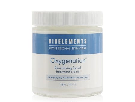 Bioelements Oxygenation - Revitalizing Facial Treatment Creme (Salon Size) - For Very Dry, Dry, Combination, Oily Skin Types  118ml 4oz Cheap