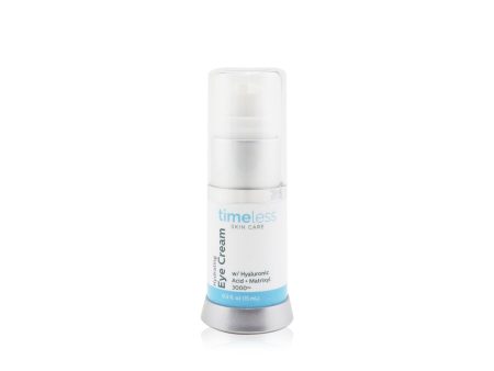 Timeless Skin Care Hydrating Eye Cream W  Hyaluronic Acid +Matrixyl 3000  15ml 0.5oz Discount