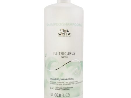 Wella Nutricurls Shampoo (For Waves)  1000ml 33.8oz Online Hot Sale