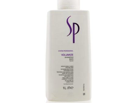 Wella SP Volumize Shampoo - For Fine Hair (Bottle Slightly Crushed)  1000ml 33.8oz Cheap