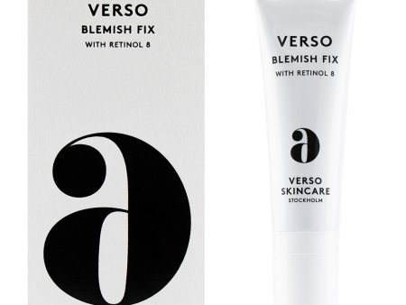 VERSO Blemish Fix  30ml 1oz Supply